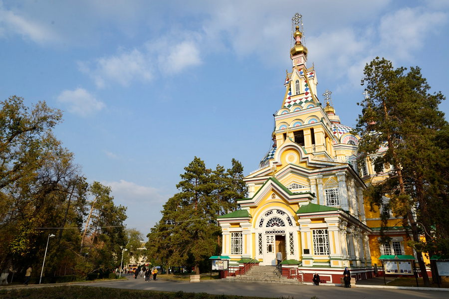 Zenkov Cathedral - Wooden Church in Almaty