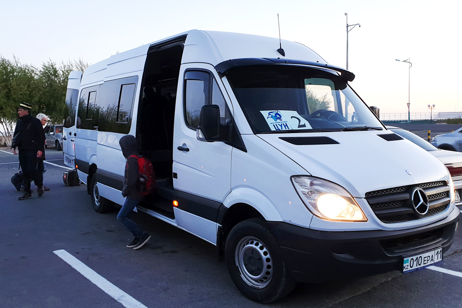 Transport at the Baikonur Cosmodrome Transport at the Baikonur Cosmodrome