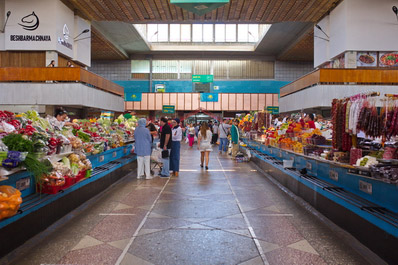 Zelyony (Green) Bazaar, Almaty