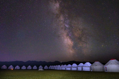 Yurts, Ak-Sai Travel Son-Kul Yurt Camp