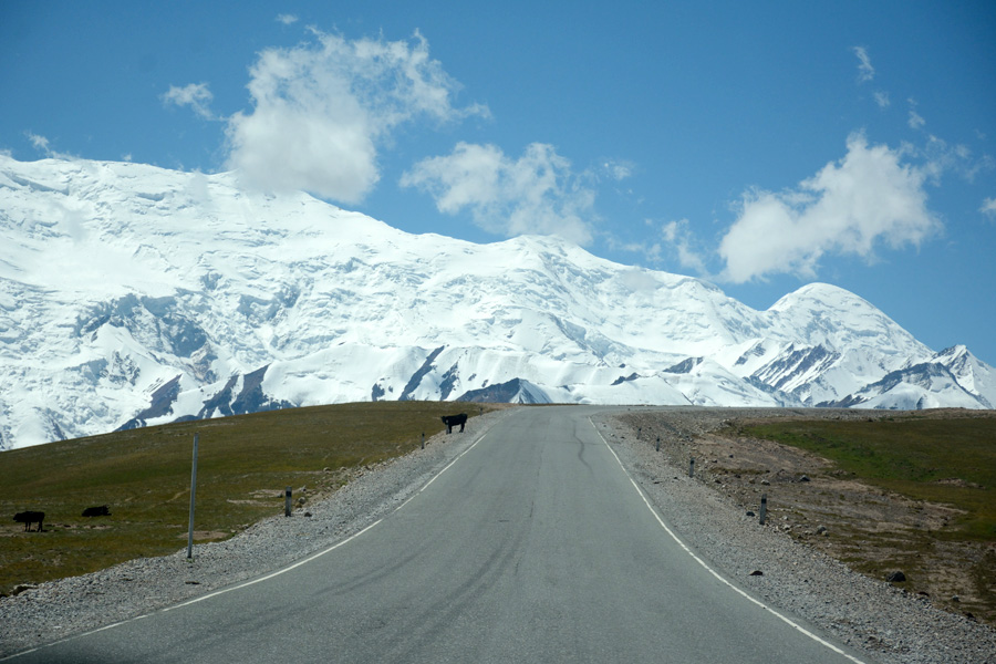 Paso de Irkeshtam, Kirguistán