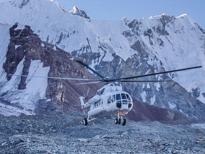 Helicopter Group Tour to Khan Tengri 2025