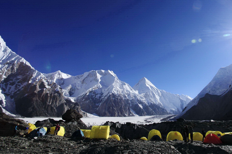 Base Camp “South Enilchek”