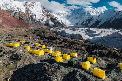 Base Camp “South Enilchek”