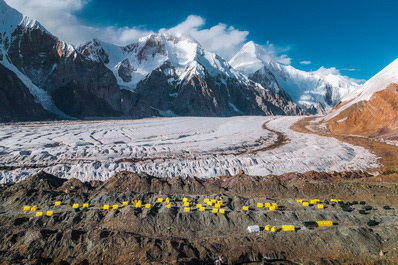 Base Camp “South Enilchek”