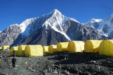 Base Camp “South Enilchek”