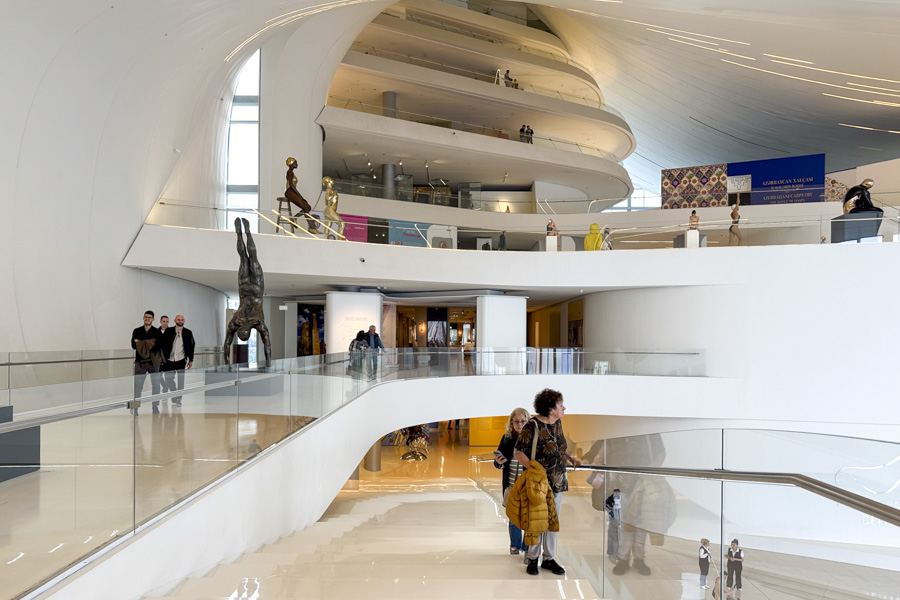 Heydar-Aliyev-Kulturzentrum, Baku, Aserbaidschan