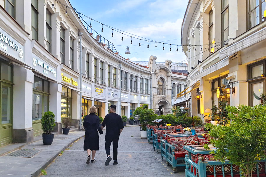 Shardeni-Straße, Tiflis, Georgien