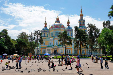 Zenkov Cathedral, Almaty