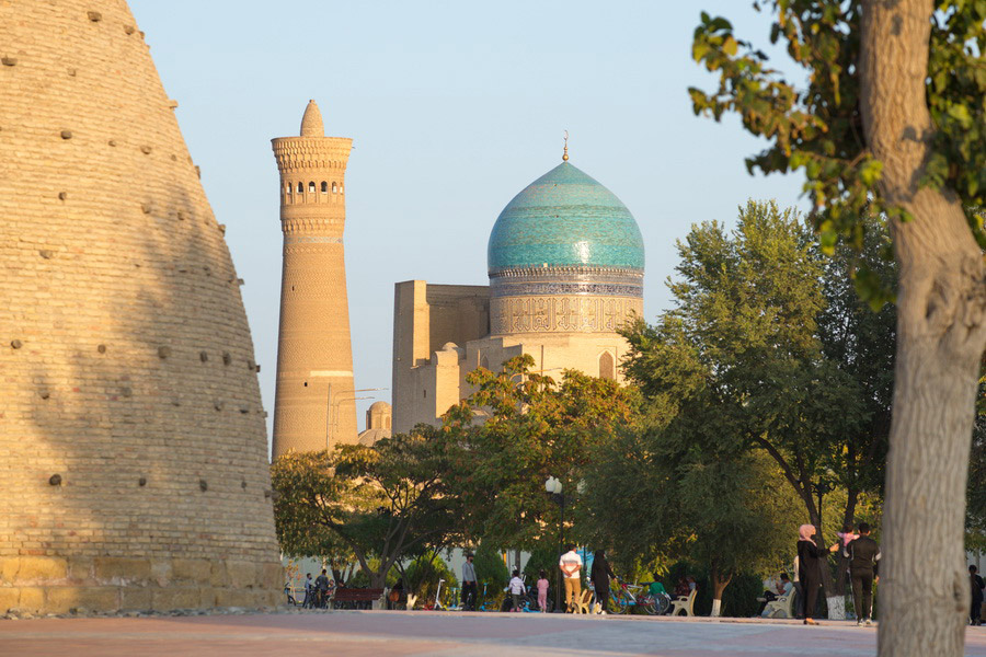 Minarete y mezquita de Kalyan, Bujará