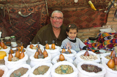 Spice seller, Bukhara