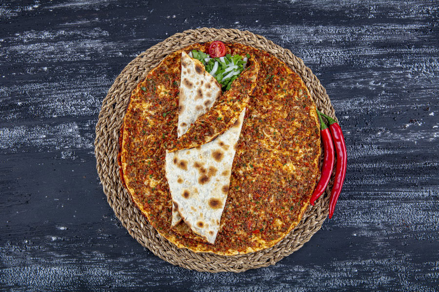 Lahmacun, Food in Alanya