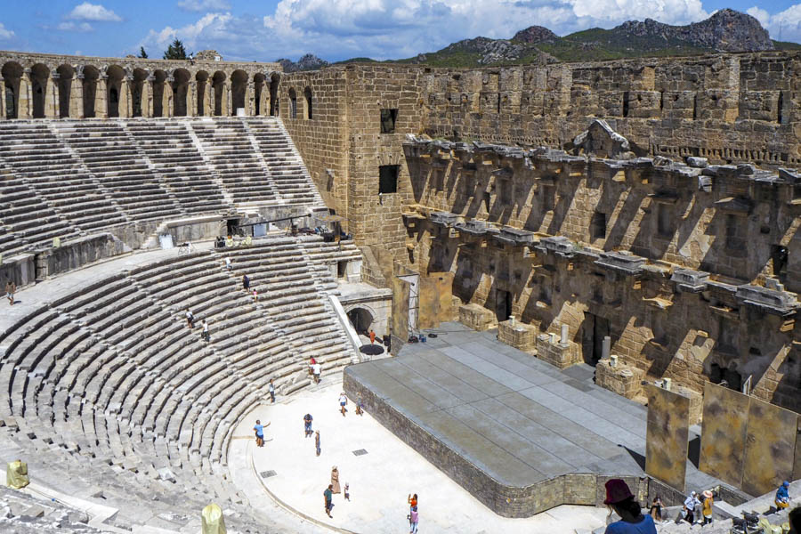 Aspendos Theatre, Turkey Aspendos Theatre, Turkey