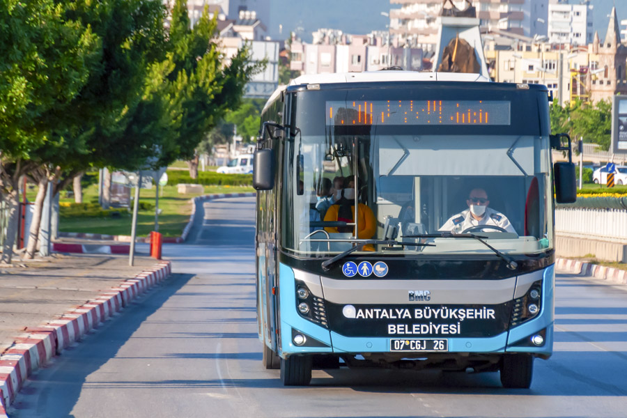 Bus, Lara Beach, Antalya Bus, Lara Beach, Antalya