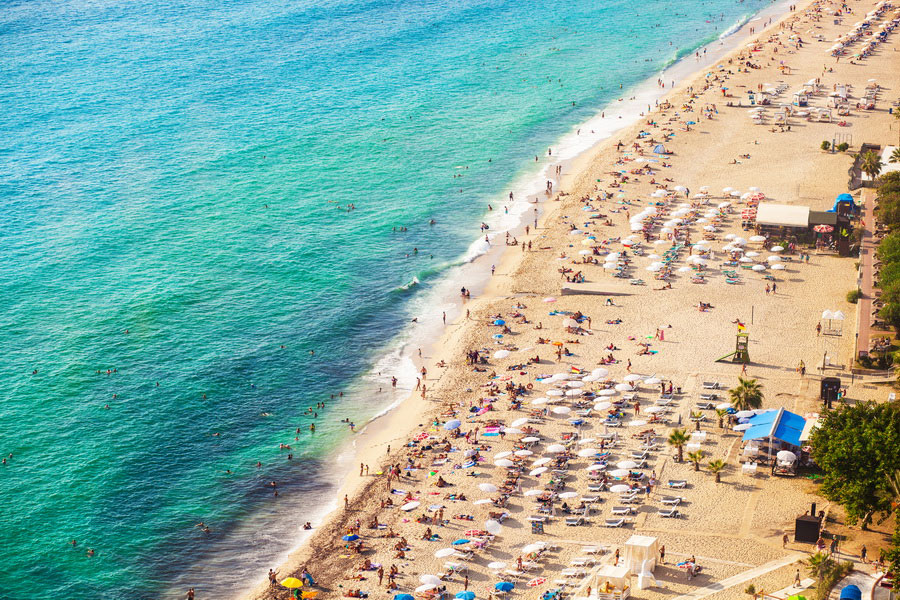 Best Time to Visit Turkey, Cleopatra Beach Resort in Summer