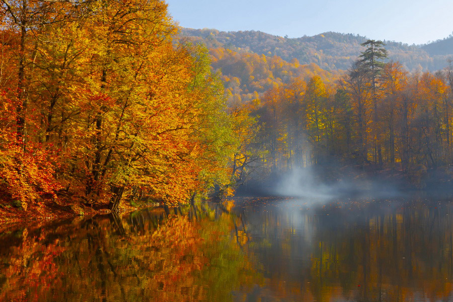 Best Time to Visit Turkey, Yedigoller National Park in Autumn