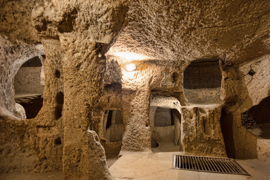 Derinkuyu Underground City, Cappadocia, Turkey