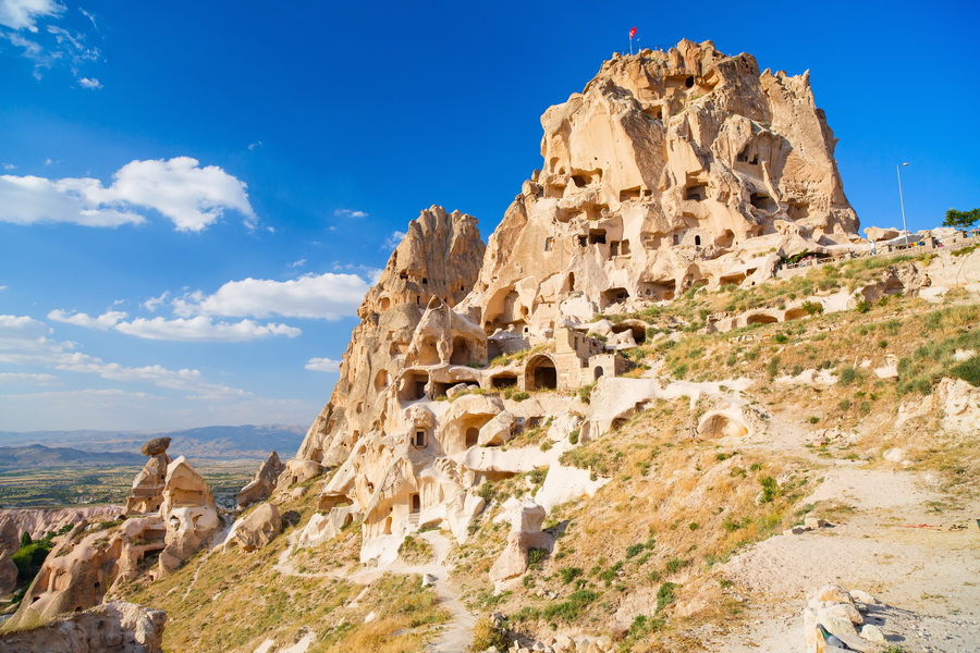 Uchisar Castle (Uçhisar Kalesi), Cappadocia, Turkey