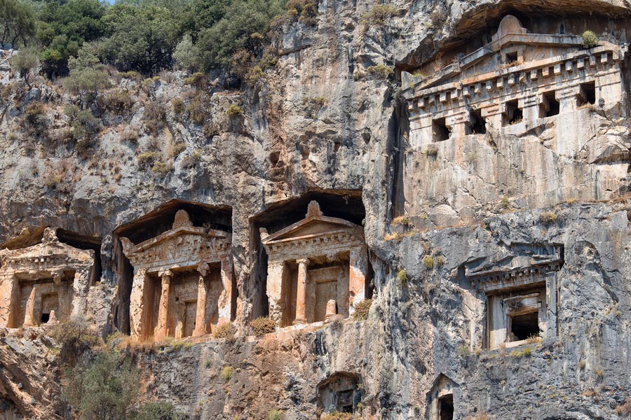 Ancient Lycian Rock Tombs, Fethiye Tours