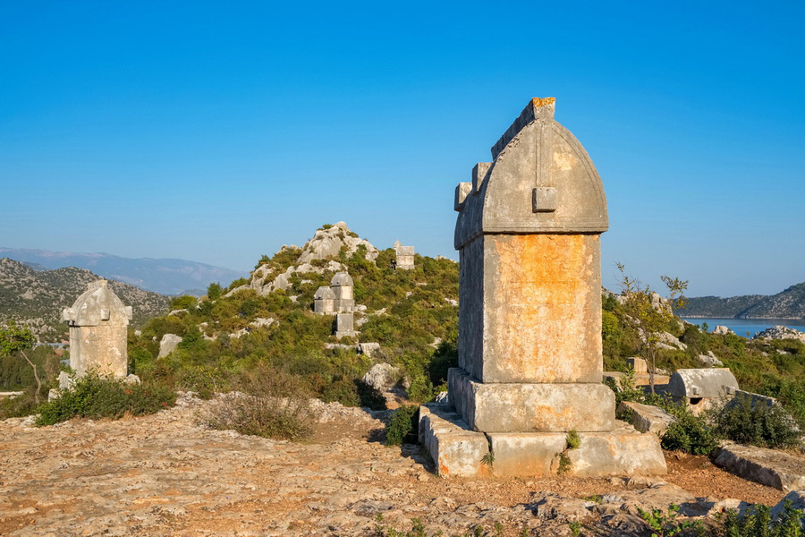 Lycian Tombs on a Lycian Way, Landmarks and Attractions in Fethiye