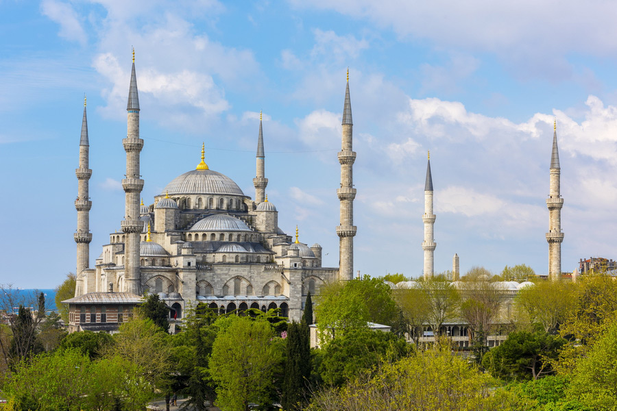 Blue Mosque, Example of Ottoman Architecture, Ottoman Empire