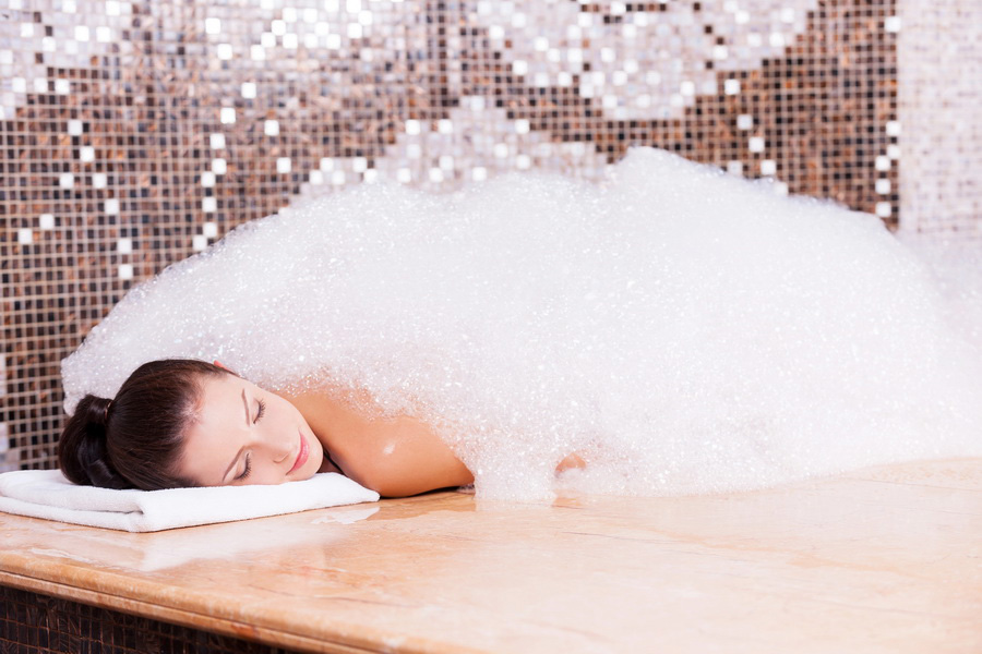 Woman in Turkish Bath