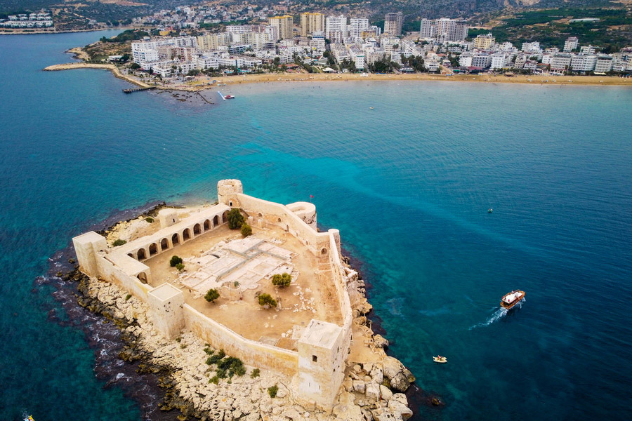 Kizkalesi Fortress and Public Beach, Mersin Tours