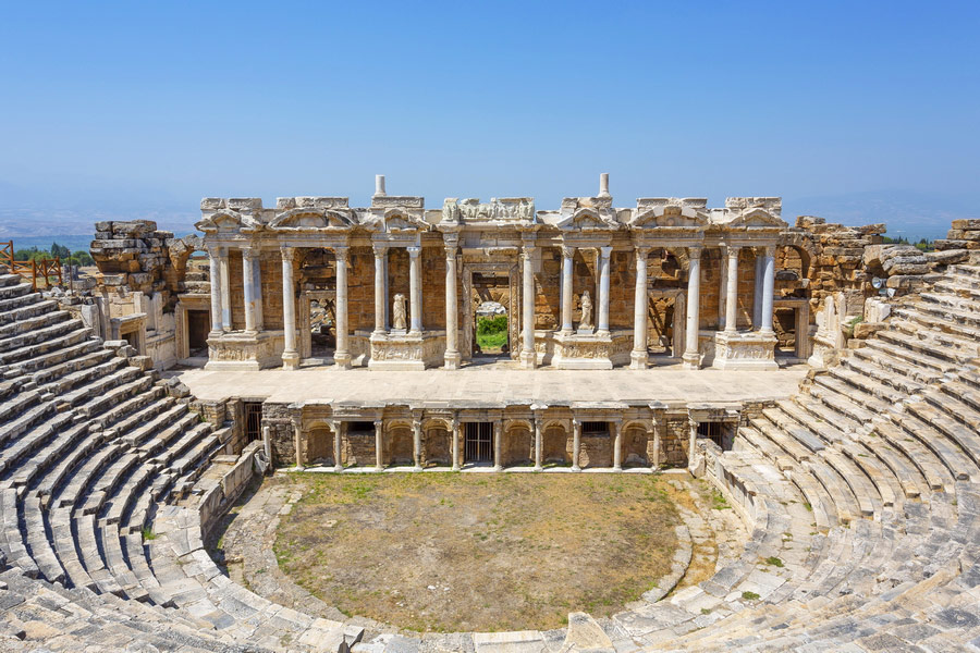 Hierapolis Theatre, Landmarks and Attractions in Pamukkale