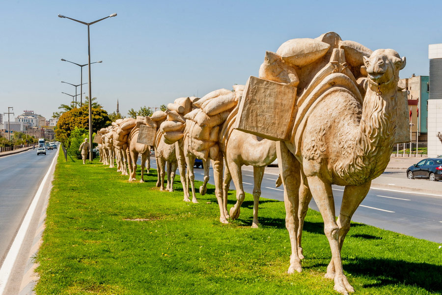 Statues of Caravan Group, Gaziantep, Land Routes