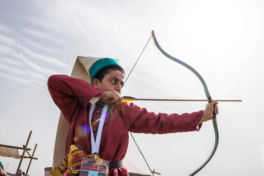 Shoot at the Traditional Archery Session