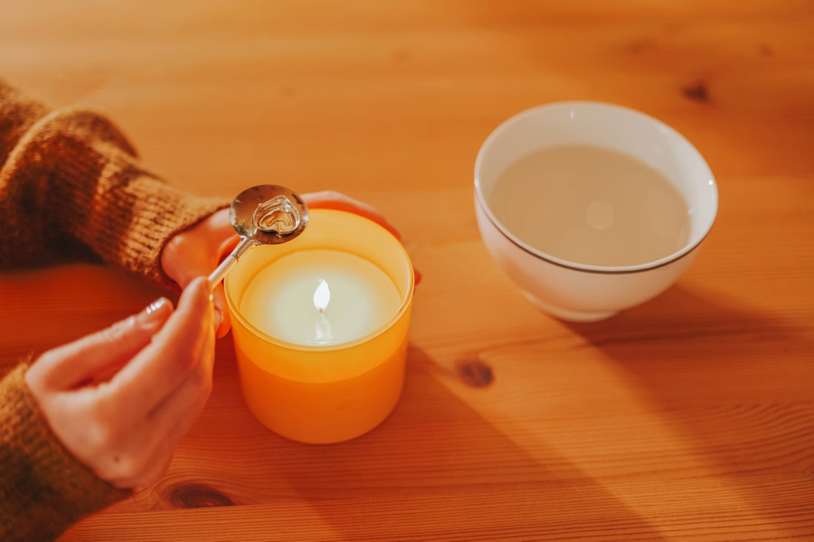 Fortune-Telling on Molten Lead, Superstitious and Faith Customs