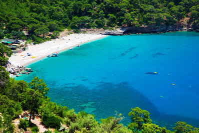 Arena de Kabak, Viaje a Turquía