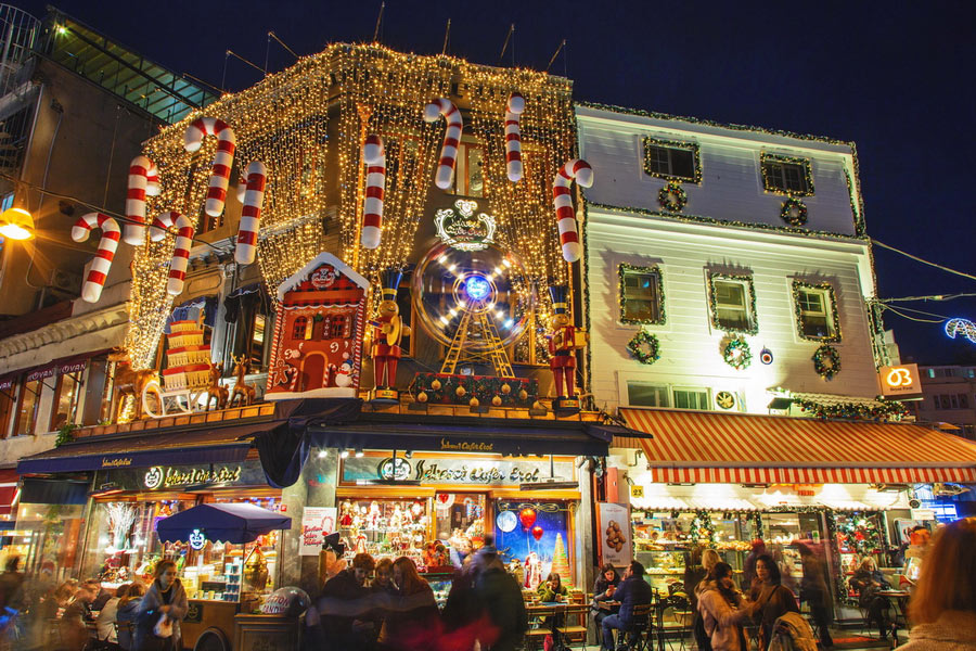 Turkish Sweets Shop, End of Year Celebrations in Turkey