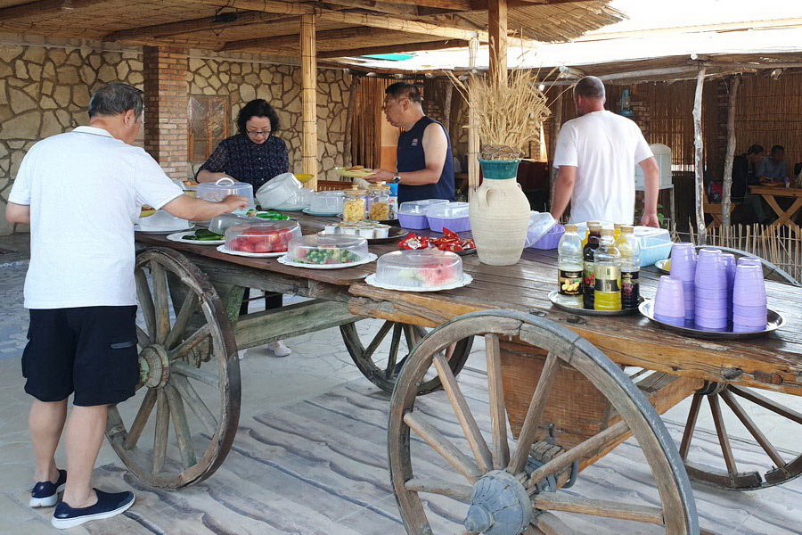 Breakfast, Darvaza Yurt Camp
