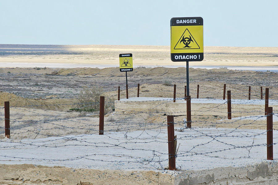 Vozrozhdeniya Island, Aral Sea