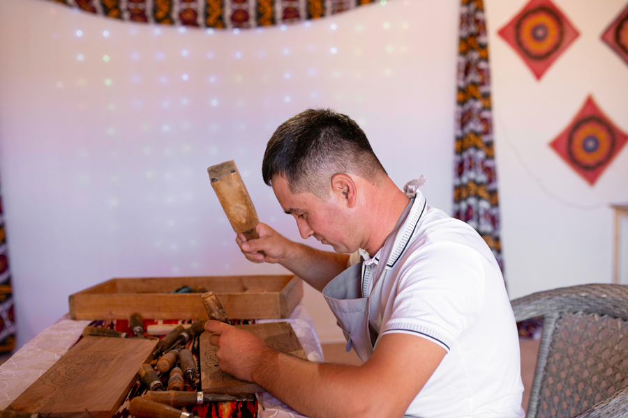 Wood Carving, Khiva Wood Carving, Khiva