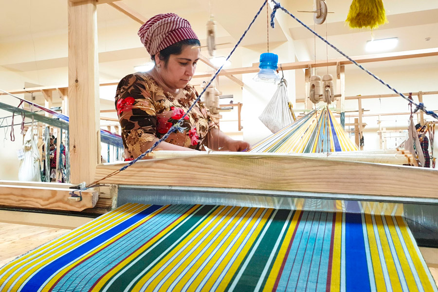 Margilan Crafts Development Centre and the Preservation of Atlas and Adras Margilan Crafts Development Centre and the Preservation of Atlas and Adras