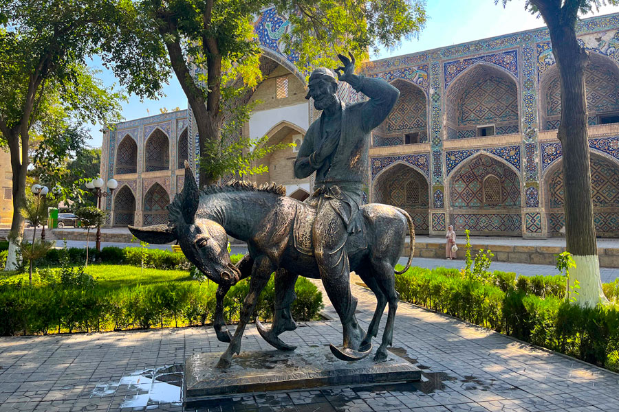 Khoja Nasreddin Monument, Bukhara Khoja Nasreddin Monument, Bukhara