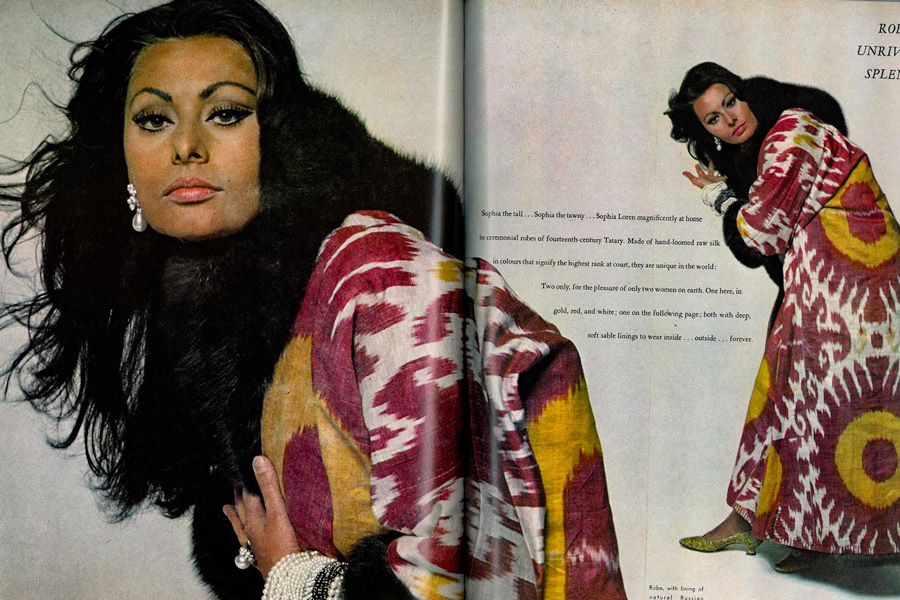 Sophia Loren, VOGUE Magazine Sophia Loren, VOGUE Magazine