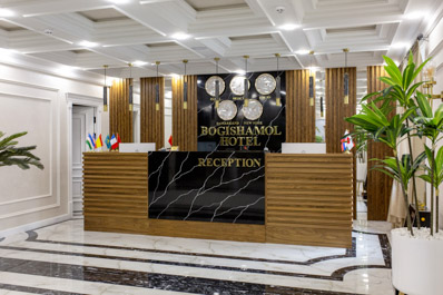 Reception, Bogishamol Hotel