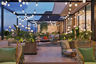 Terrasse, Hotel Holiday Inn Tashkent City