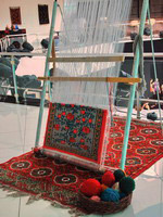 Uzbek dolls and carpets, Tashkent