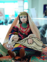 Uzbek dolls and carpets, Tashkent