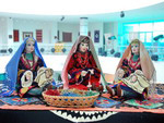 Uzbek dolls and carpets, Tashkent