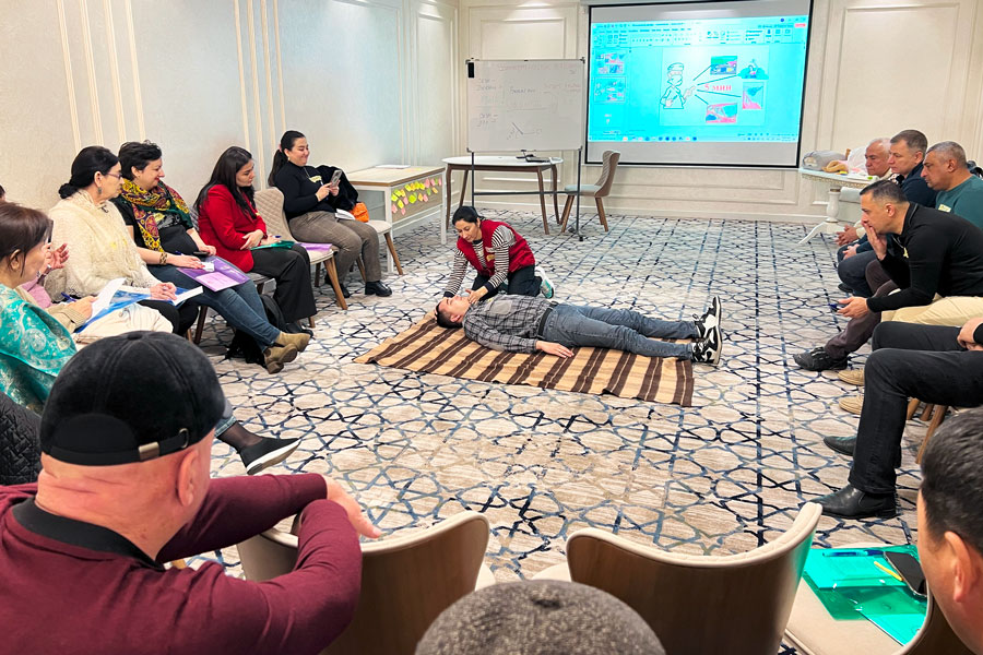 Advantour Organized First Aid Training for Guides and Drivers in Samarkand, Bukhara, and Khiva