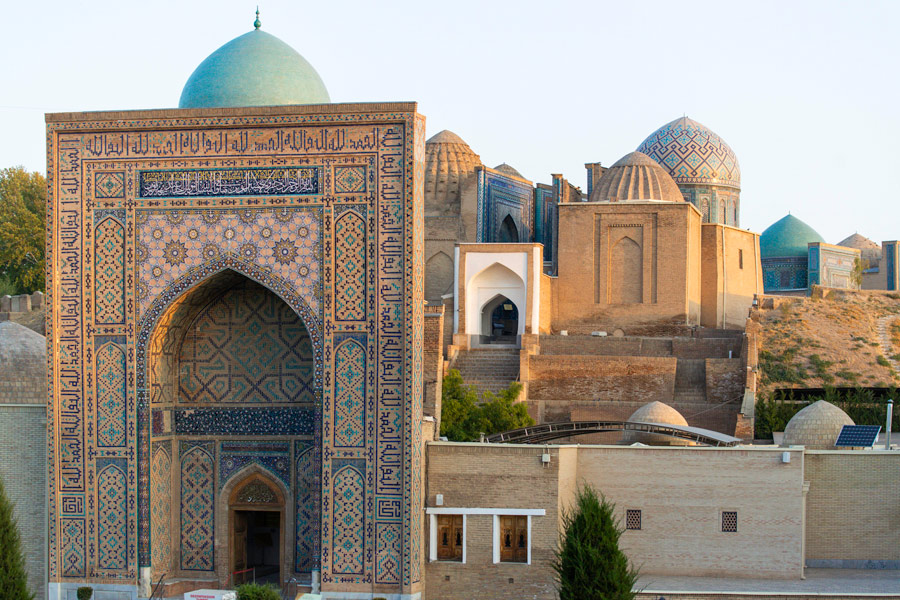 シャヒ・ズィンダ廟群、サマルカンド シャヒ・ズィンダ廟群、サマルカンド