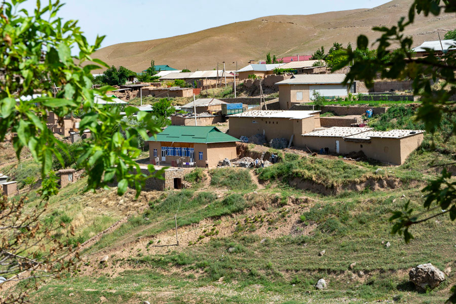 Langar settlement near Shakhrisabz Langar settlement near Shakhrisabz