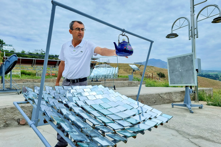 Solar Furnace in Tashkent Region