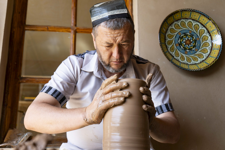 Laboratorio di Ceramica, Centro Artigianale Risola, Tashkent Laboratorio di Ceramica, Centro Artigianale Risola, Tashkent