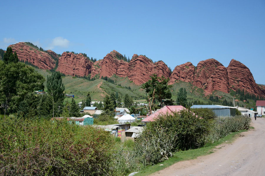 Jeti Oguz Gorge, Kyrgyzstan